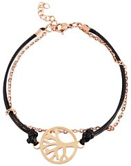 Damen Armband aus Leder Akzent A504268