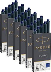 bombice PARKER, 5/1 modra  ( set 6*5 = 30 kom) aforum.shop®