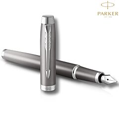 Quality Fountain Pen | Parker IM Rituals | grey lacquer finish with gradient - AFORUM.shop
