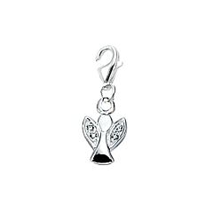 Women's silver pendant - Charm with zirconia Lucky Life LL1004 