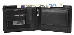 Moška usnjena denarnica Leonardo Verrelli 301354 z RFID zaščito
