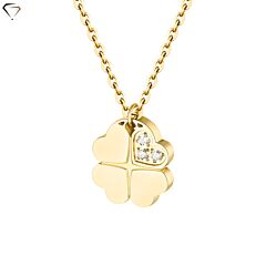 Women's necklace #BRAND Gioielli / Lucky Love / Gold with engraving AFORUM.shop 1