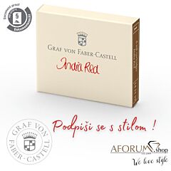Črnilo Graf von Faber-Castell, 1022 India Red AFORUM.shop®