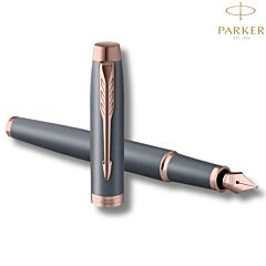 Parker IM Fountain Pen The Finishing Touch | Slate - AFORUM.shop
