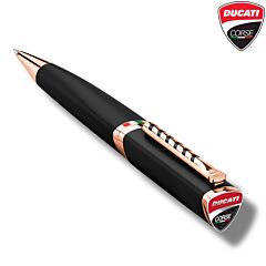Ballpoint Pen DUCATI CORSE / Trofeo / Rosé - Black / AFORUM.shop® 1