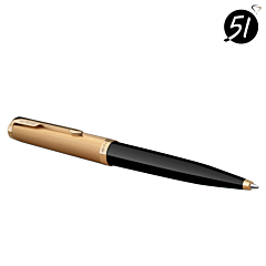 Ballpoint pen PARKER® 51 'Deluxe Black' GT. AFORUM.shop®