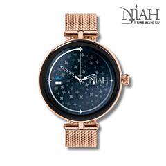 Lyra -Milano / Elegantan pametni sat / NIAH / Rosé Zlatna AFORUM.shop®1