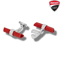 Manšetni gumbi DUCATI CORSE / Collezione T / rdeči / AFORUM.shop® 1