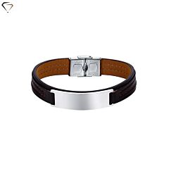 Muška narukvica #BRAND Gioielli / 35BR006 s gravurom AFORUM.shop 1
