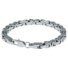 Men's steel bracelet Leo Marco LM947 "king chain"