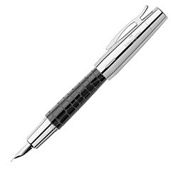Nalivno pero Faber-Castell "e-motion" CROCO black AFORUM.shop®