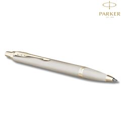 Quality Parker IM Monochrome ballpoint pen in champagne finish
- AFORUM.shop