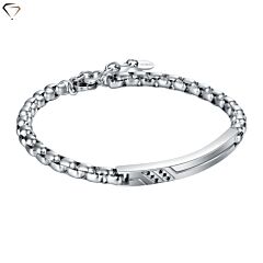Men's bracelet #BRAND Gioielli / 27th Floor / Plate AFORUM.shop 1
