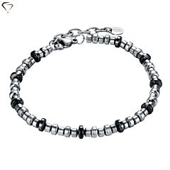 Men's bracelet #BRAND Gioielli / 27th Floor / Hematite AFORUM.shop 1