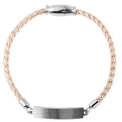 Women's leather bracelet Akzent A504222