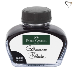 Ink bottle Faber-Castell 62,5 ml. black 271394  AFORUM.shop® 