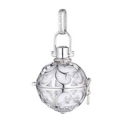 Women's pendant Engelsrufer with sound ball in white ER-01