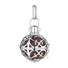 Women's pendant Engelsrufer with sound ball in brown ER-03