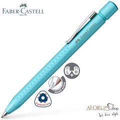 Kugelschreiber Faber-Castell "Pearl" Turquoise AFORUM.shop® 
