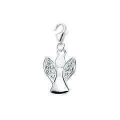 Women's silver pendant - Charm with zirconia Lucky Life LL1001 