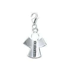 Women's silver pendant - Charm with zirconia Lucky Life LL1008 