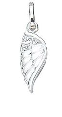 Women's silver pendant with zirconia Lucky Life LL2005 