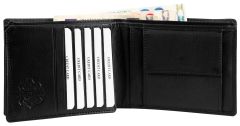 Men's leather wallet Excellanc 301376 with RFID protection