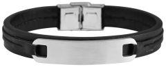 Men's leather bracelet Akzent A504016