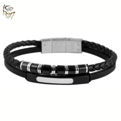 Men's leather bracelet Raptor RA500561 AFORUM.shop® 