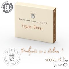 Tintenpatronen Graf von Faber-Castell, 1077 Cognac Brown AFORUM.shop® 