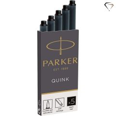 Patrone PARKER® / Quink / 5 kos. / crna AFORUM.shop®1