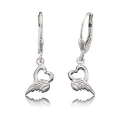 Herzengel earrings with angel of heart HEE-HEART-H
