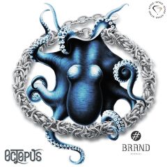 Jeklena zapestnica #BRAND Gioielli / Octopus / 51BR056 AFORUM.shop®4