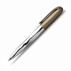 Kemični svinčnik Faber-Castell "n'ice pen" Metallic, XB  >svetlo rjava< aforum.shop®