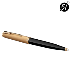 Kemični svinčnik PARKER 51 'Deluxe Black' GT. AFORUM.shop® 