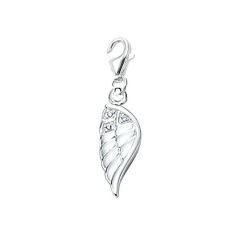 Women's silver pendant - Charm with zirconia Lucky Life LL1005 