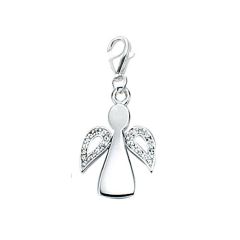Women's silver pendant - Charm with zirconia Lucky Life LL1007 