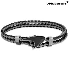 McLaren / AFILIET / men's bracelet / Grey - Black  AFORUM.shop®1