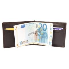 Men's leather wallet with clip Leonardo Verrelli 302219 AFORUM.shop® 