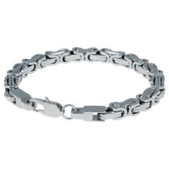 Men's steel bracelet Leo Marco LM947 "king chain"