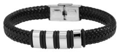 Men's leather bracelet Akzent A504202
