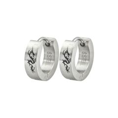 Men's steel earrings Akzent A505108