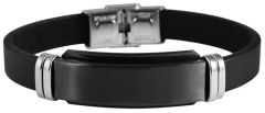 Men's leather bracelet Akzent A504115