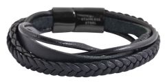 Men's leather bracelet Akzent A504052