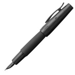 Fountain pen Faber Castell "e-motion" Black AFORUM.shop® 