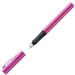 Fountain pen Faber-Castell "Grip 2010" pink-orange AFORUM.shop® 