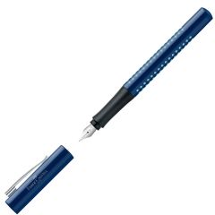 Fountain pen Faber-Castell "Grip 2010" blue-light-blue AFORUM.shop® 