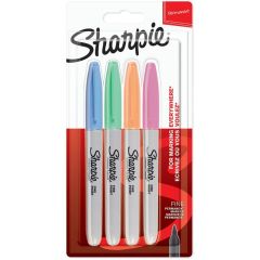 Sharpie Permanent Marker Pastel, 4er Set AFORUM.shop® 