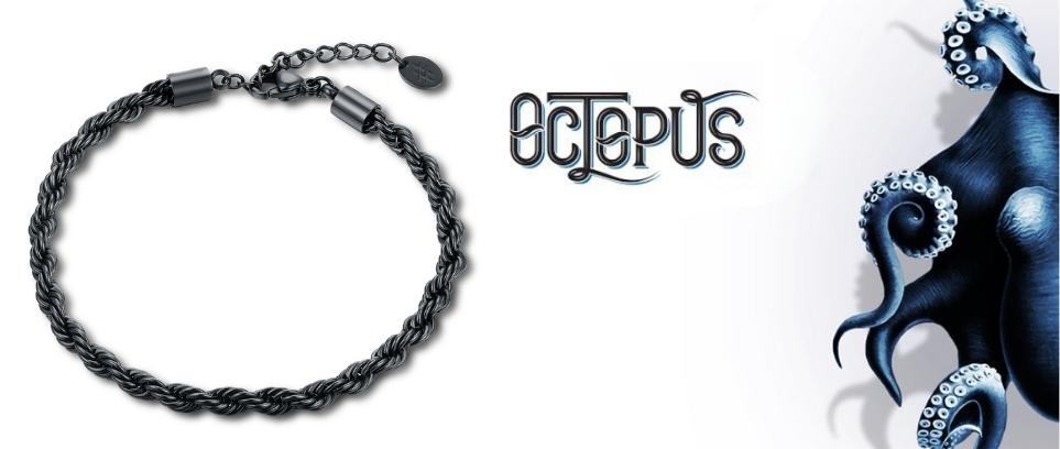 Steel bracelet #BRAND Gioielli / Octopus / 51BR055N