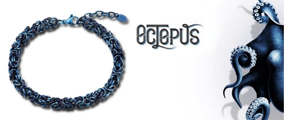 Steel bracelet #BRAND Gioielli / Octopus / 51BR056B